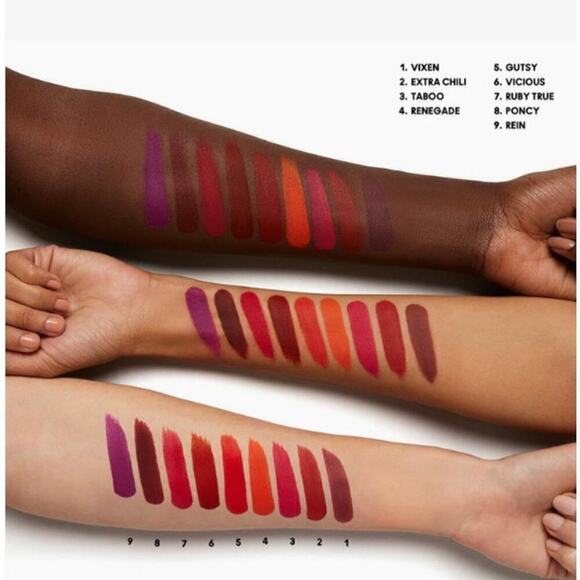 MAC locked kiss 24 hour lipcolour in viscious color - Picture 4 of 4